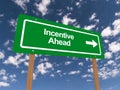 Incentive ahead Royalty Free Stock Photo