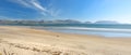 Inch beach, wonderful 5km long stretch of sand and dunes, popular for surfing, swimming and fishing, located on the Dingle