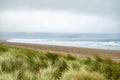 Inch beach, wonderful 5km long stretch of sand and dunes, popular for surfing, swimming and fishing, located on the Dingle Royalty Free Stock Photo