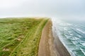 Inch beach, wonderful 5km long stretch of sand and dunes, popular for surfing, swimming and fishing, located on the Dingle Royalty Free Stock Photo