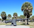 A 6-inch 40-caliber Rapid-Fire Armstrong Gun