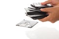 3.5'' inch floppy disk Royalty Free Stock Photo