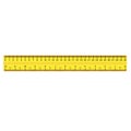 Inch and metric rulers. Centimeters and inches measuring scale cm metrics indicator. Precision measurement centimeter icon tools