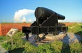 Fort Jefferson 15 Inch Rodman Artillery Piece Royalty Free Stock Photo