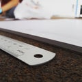 Inch ruler Royalty Free Stock Photo