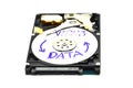 2.5-inch spinning disk type hard drive images are still commonly used today Royalty Free Stock Photo