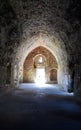 Inchcolm Abbey Indoor Royalty Free Stock Photo