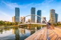 Incheon,Central Park in Songdo International Business District , Royalty Free Stock Photo