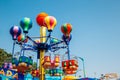 Wolmido island amusement park in Incheon, Korea