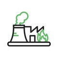 Incinerator Icon Image.