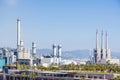 Incinerator plant in Barcelona Royalty Free Stock Photo