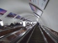 Moscow Metro escalators
