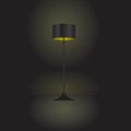 Included floor lamp