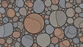 Includes shades of gray and brown with a speckled texture, resembling stones Royalty Free Stock Photo