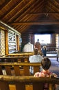 The Chapel of the Transfiguration is a small log chapel in Grand Teton National Park,