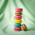 Including pink, yellow, blue, and brown, each with a smooth, Royalty Free Stock Photo