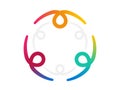 Inclusion and diversity culture equity logo. Group of persons with gender equality icon. Inclusion infographic. Vector