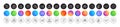 Inclusion, Magic wand and Timer line icons. For web app, printing. Round icon buttons. Vector