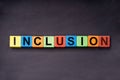 Inclusive Diversity LGBT Colors Royalty Free Stock Photo