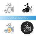 Inclusive job icon