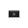 Incognito icon. Browse in private laptop. Vector on isolated white background. EPS 10