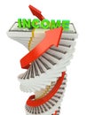 Income growth concept Royalty Free Stock Photo