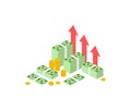 Income increase strategy, isometric Financial high return on investment, fund raising, revenue growth, interest rate