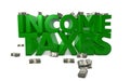 Income Taxes Royalty Free Stock Photo