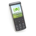 Incoming call on cellphone ISOLATED Royalty Free Stock Photo