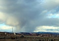 Incoming storm with thick cloud formation