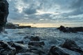 Incoming tide seascape