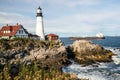 Incoming Traffic at Portland head Lighthouse