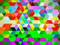 An incomparable geometric designing pattern of triangles