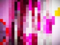 An incomparable lovely graphical design of colorful pattern of squares