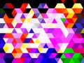 An incomparable lovely graphical design of colorful pattern of squares