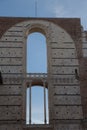 Incomplete facade of the planned Duomo nuovo or Facciatone. Siena. Tuscany Italy. Royalty Free Stock Photo