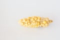 Incompleted dry corn Royalty Free Stock Photo