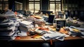 inconsistent dirty data Royalty Free Stock Photo