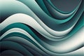 Inconspicuous waves, creative digital illustration painting, abstract background