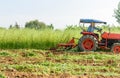 Incorporation the Green manure Royalty Free Stock Photo