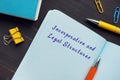 Incorporation and Legal Structures inscription on the page