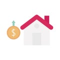 Increase flat vector icon which can easily modify or edit Royalty Free Stock Photo
