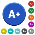 Increase font size beveled buttons