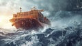 The increasing frequency of extreme weather events such as hurricanes and typhoons pose a threat to cargo ships and the