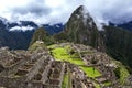 The incredible ancient ruins of Machu Picchu in Peru. Royalty Free Stock Photo