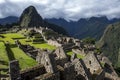 The incredible ancient ruins of Machu Picchu in Peru.