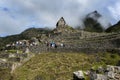 The incredible ancient ruins of Machu Picchu in Peru. Royalty Free Stock Photo