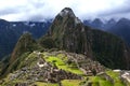 The incredible ancient ruins of Machu Picchu in Peru. Royalty Free Stock Photo