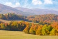 Incredible autumn landscape with colorful trees