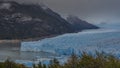 The incredible blue glacier of Perito Moreno stretches to the horizon